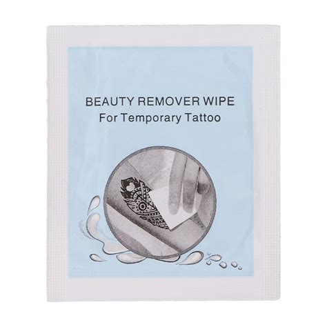 temporary tattoo remover wipes